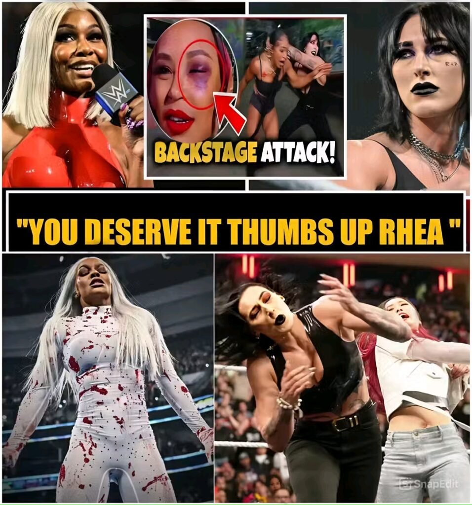 YOU DESERVE IT‼️: Jade Cargill Reacts to Rhea Ripley’s Brutal Backstage Attack on Bianca Belair