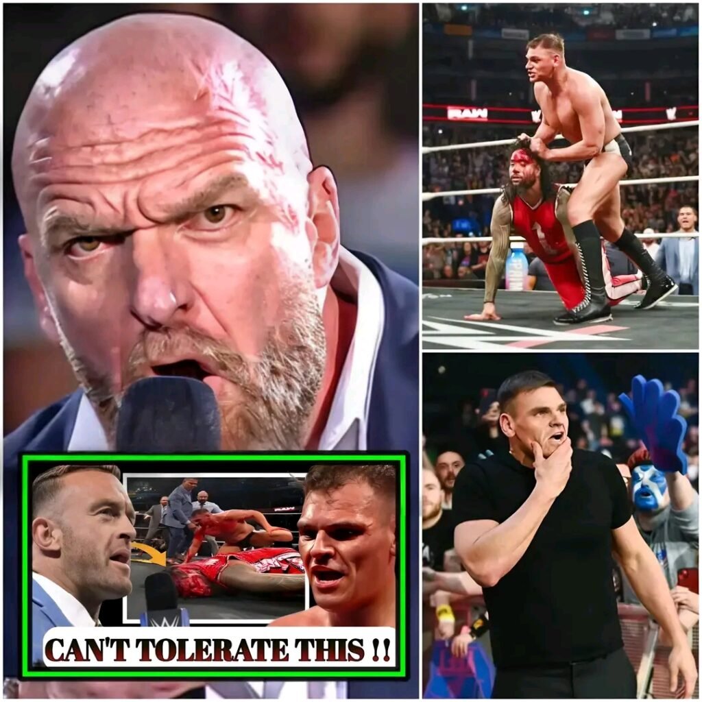 WWE BOMBSHELL💥 TRIPLE H JUST FIRED GÜNTHER FOR DOING THIS TO JIMMY USO AT SMACKDOW