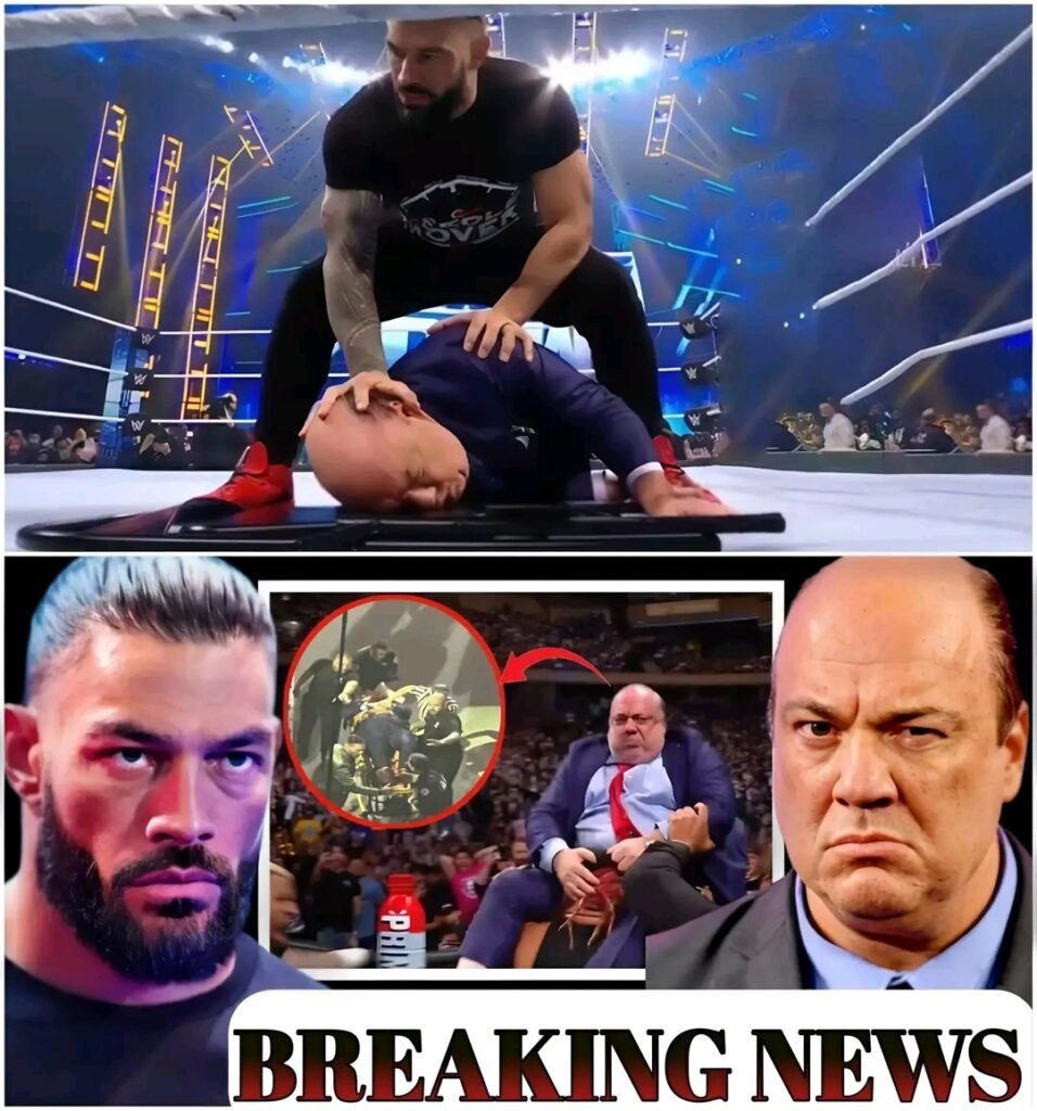 YOU WON’T BELIEVE THIS SCANDAL AS ROMAN REIGNS JUST LAUNCH A VICIOUS ATTACK ON PAUL HEYMAN:SHOCKING