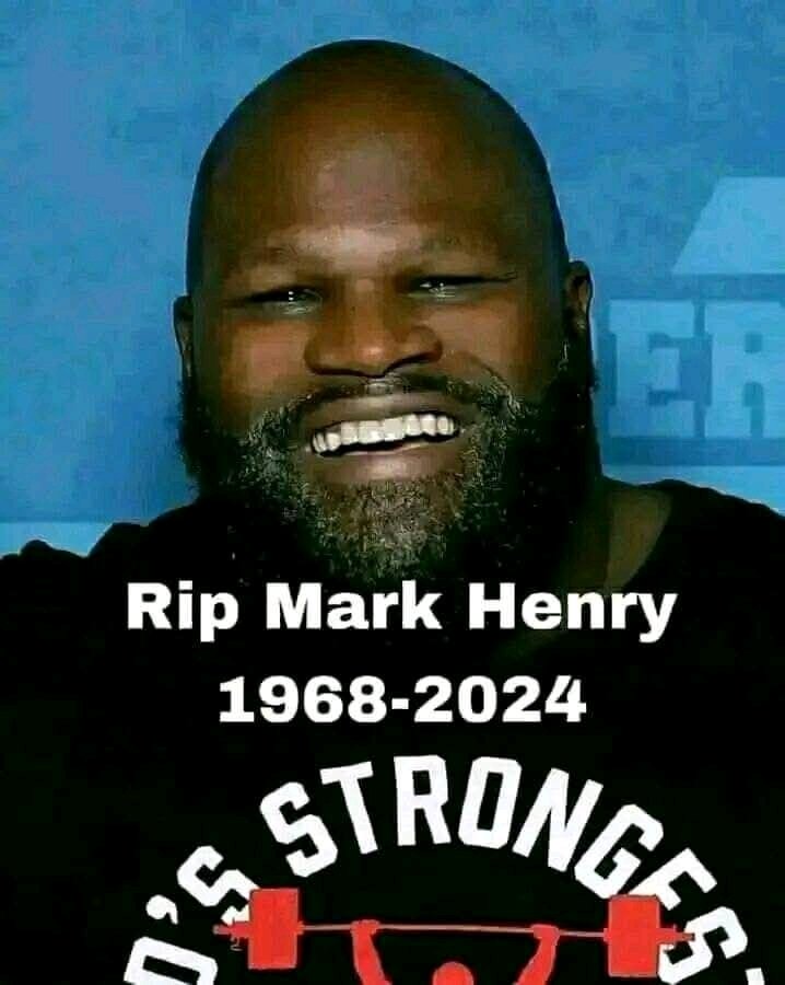 Uncle Mark Henry passed away