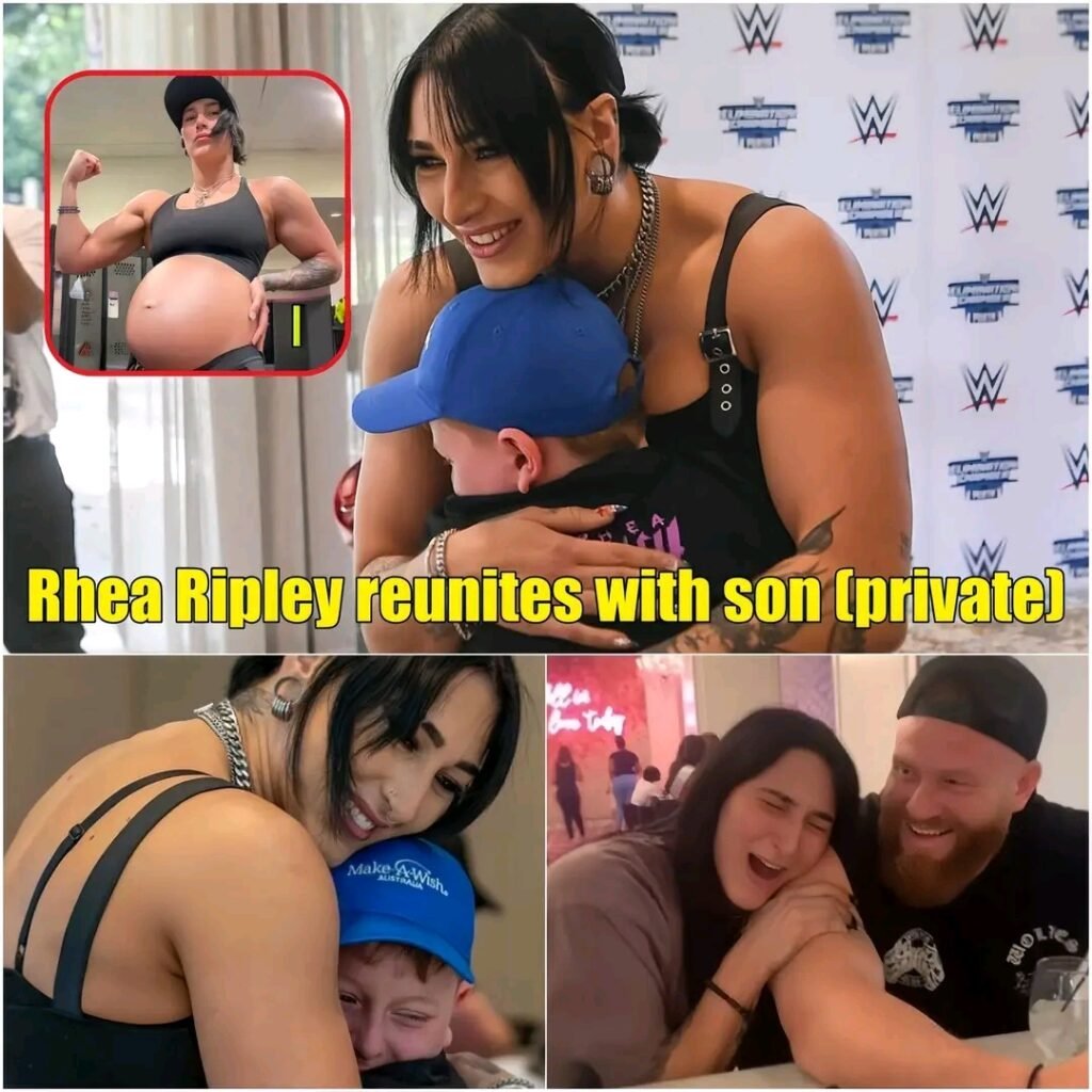 Emotions Run High: WWE Universe In Tears As Buddy Matthews And Rhea Ripley Reunite With Her Stepson—The Shocking Twist You Need To See!