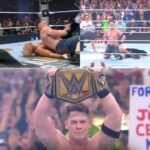 John Cena did it. he just beat Cody to win the Undisputed WWE Championship.