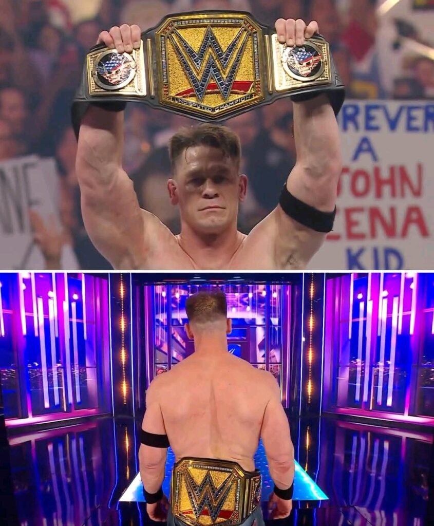 John Cena walks out of his final WrestleMania as 17-time champion 🏆🐐