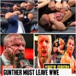 💥 WWE BOMBSHELL!! TRIPLE H FURIOUSLY REACTS ON GUNTHER’S ATTACK ON PAT MCAFEE
