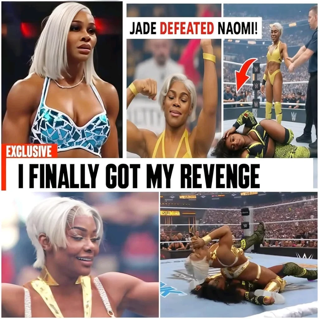WWE BOMBSHELL: Jade Cargill Reacts After Defeating Naomi at WrestleMania 41