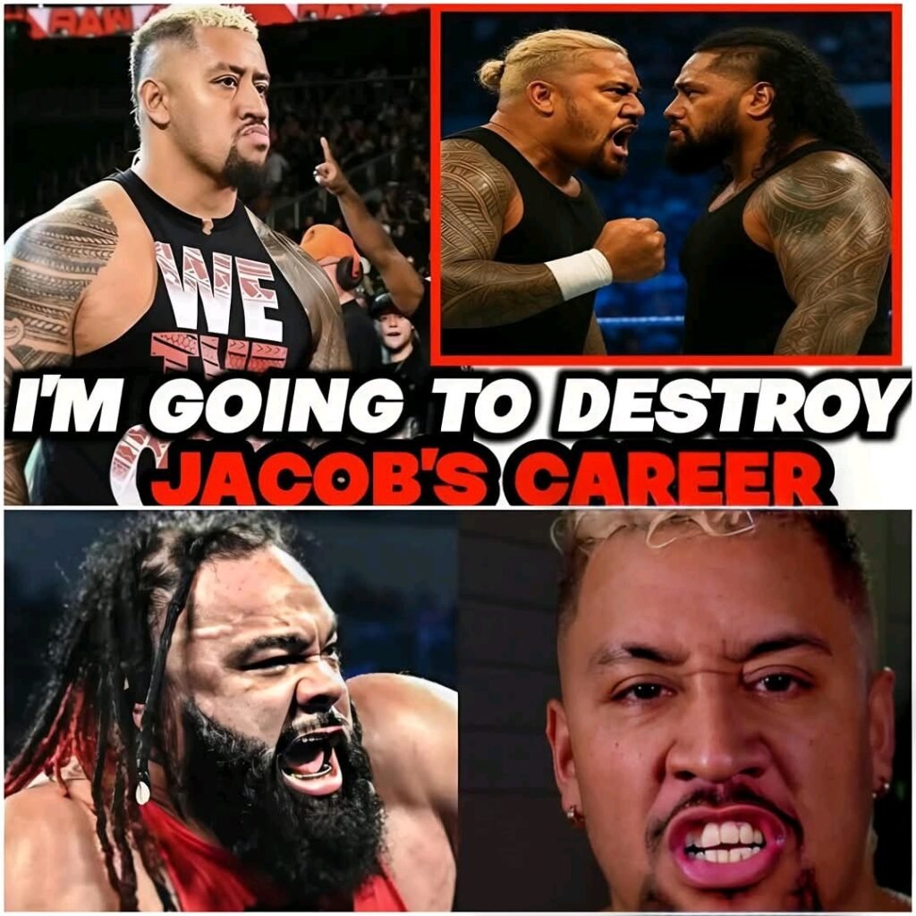 SOLO SIKOA FURIOUS AT JACOB FATU AFTER THEIR RECENT FEUD ON SMACKDOWN
