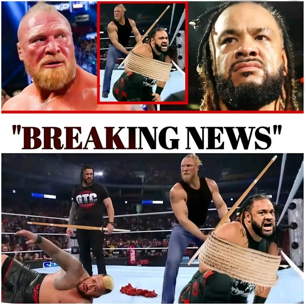 UNBELIEVABLE ‼️BROCK LESNAR JUST MADE A MASSIVE COME AND ATTACK JACOB FATU