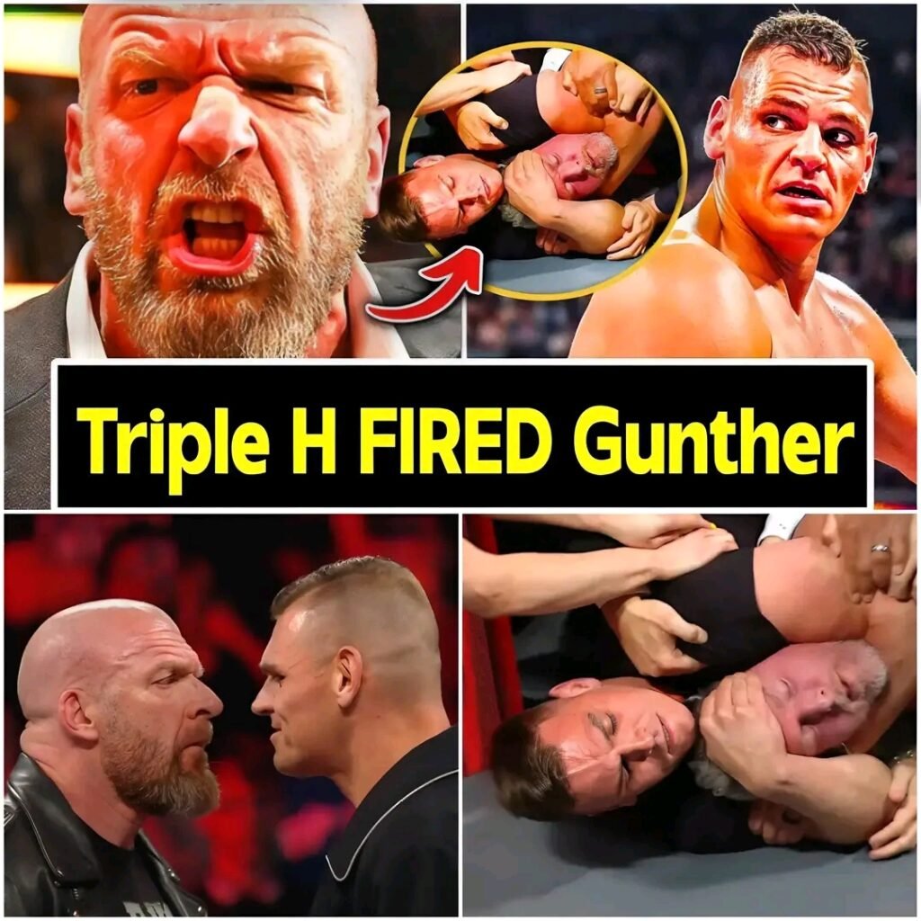 SHOCKING NEWS: Triple H Suspends Gunther for Attacking Pat McAfee on RAW