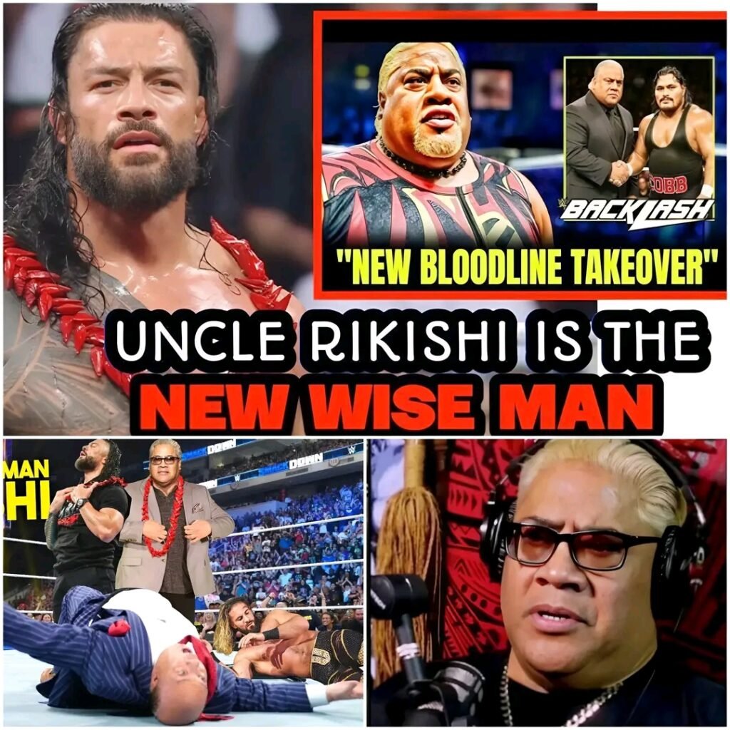ROMAN REIGNS REVEALS RIKISHI AS THE NEW WISE MAN TAKING OVER FROM PAUL