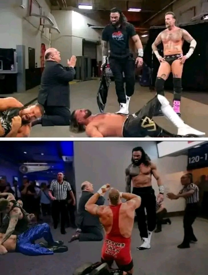 Oh OMG Roman reigns & CM Punk’s Betrayed Seth Rollins & Bron Breakker & Paul Heyman today WWE Smackdown Backstage 😱😱