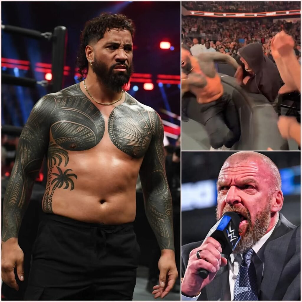 🔥Breaking news: Triple H has just issued a permanent ban after Jey Uso was attacked by an unknown “audience member”. The truth behind it surprised WWE even more.