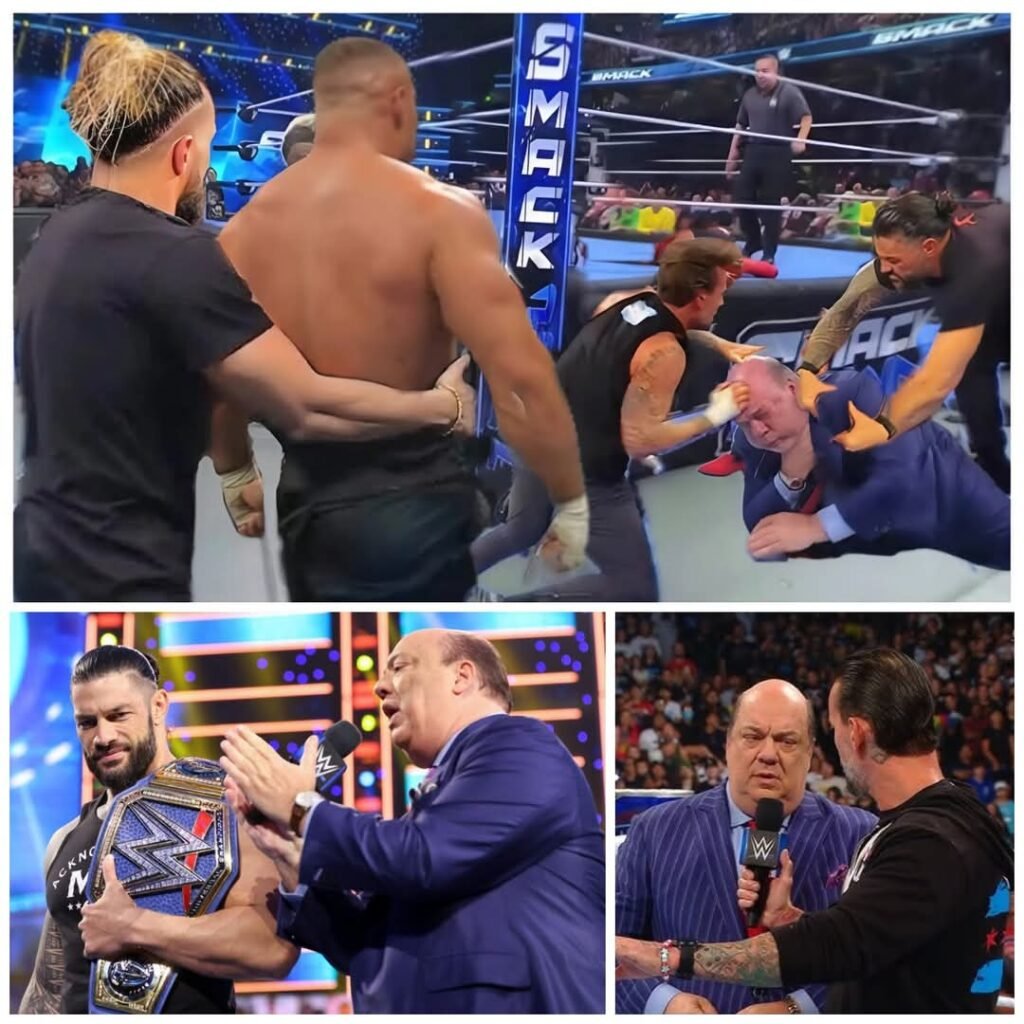 🔥💥 THE ELITE UNITES! CM Punk, Brock Lesnar, and Roman Reigns UNITE to DESTROY Paul Heyman – Watch the OFFICIAL VIDEO of this brutal alliance