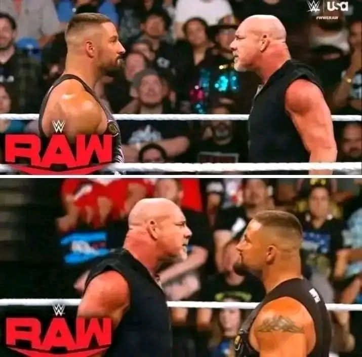 Oh OMG Finally.Bill Goldberg is Here to WWE Dark Raw today  Confront to Bron Breakker 😱😱 what A Moment 😱😱