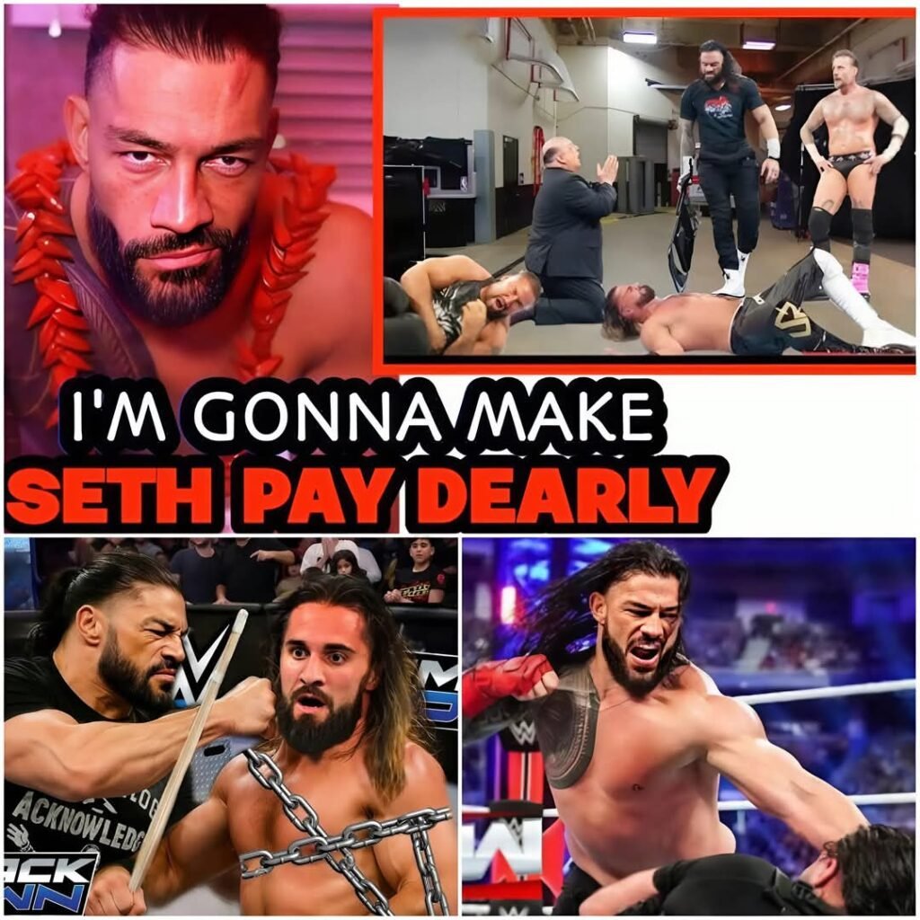 ROMAN REIGNS PROMISES TO DESTROY SETH ROLLINS CAREER