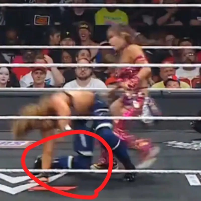 Zoey Stark’s screams after she hurt her leg were extremely heartbreaking… Wishing her a speedy recovery