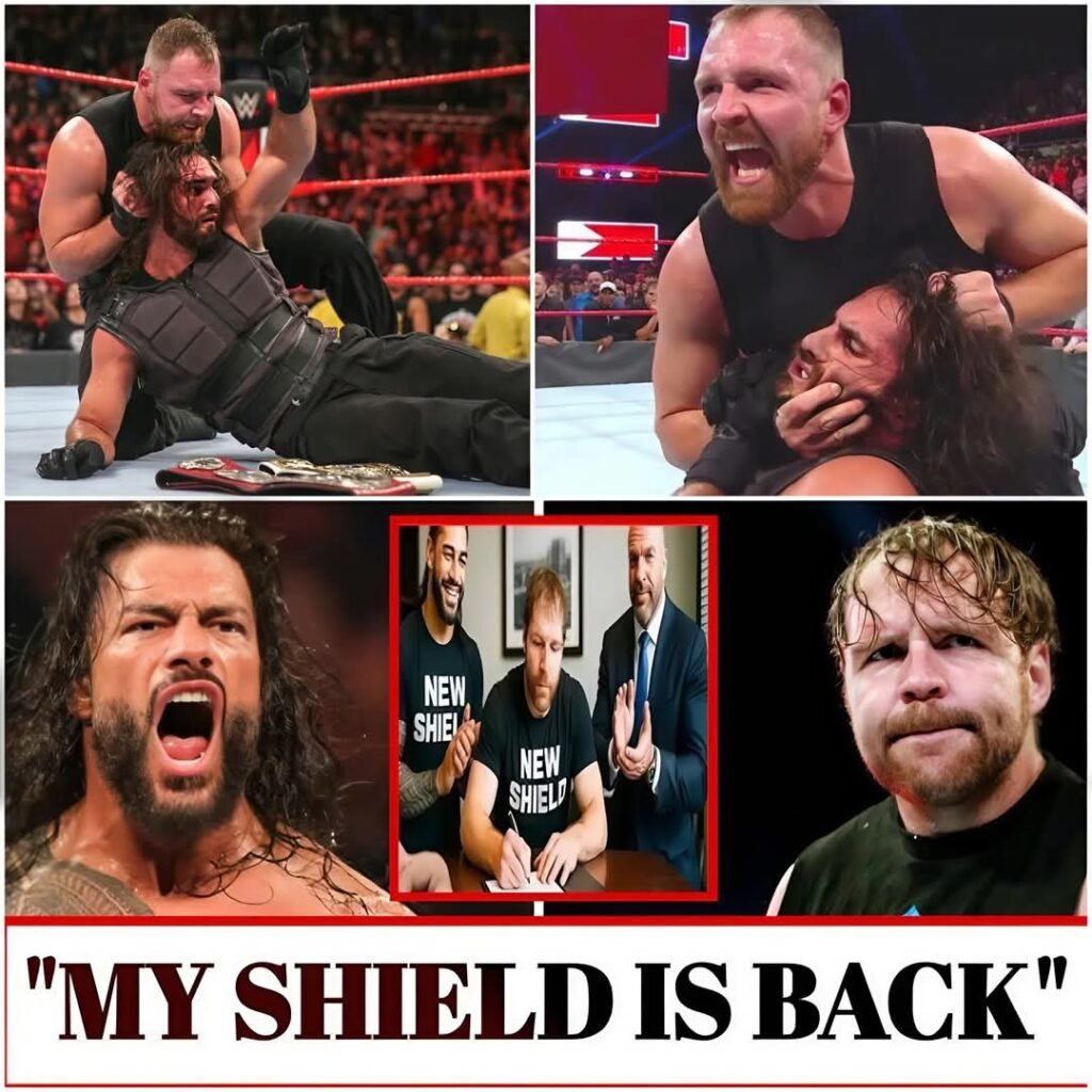 5 MINS AGO : DEAN AMBROSE RETURNED AND AN DID THIS TO SETH ROLLINS LEAVING FANS IN SHOCK