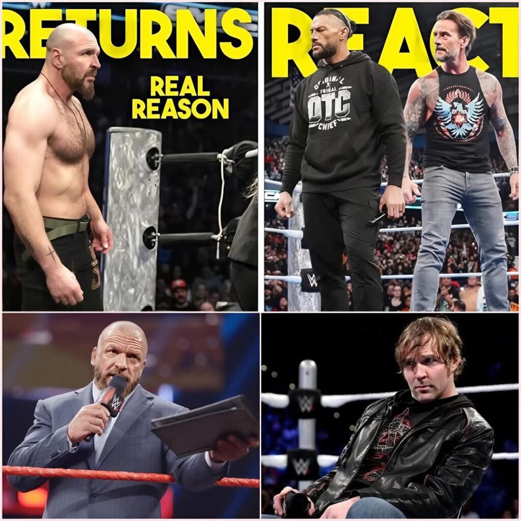 🔥WWE NEWS: Triple H’s contract for Dean Ambrose leaked with many secret terms after the wrestler returned to WWE