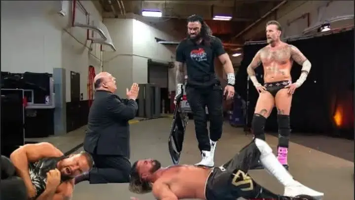 Oh OMG Roman reigns & CM Punk’s Betrayed Seth Rollins & Bron Breakker & Paul Heyman today WWE Smackdown Backstage