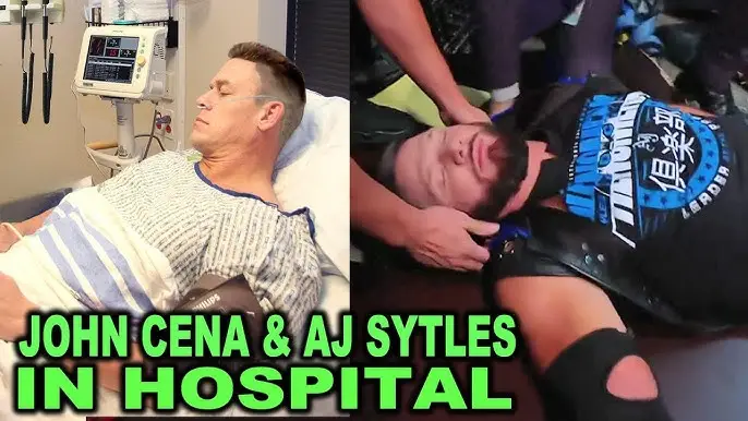 John Cena & AJ Styles in Hospital After Bloodline Attack on SmackDown – WWE News
