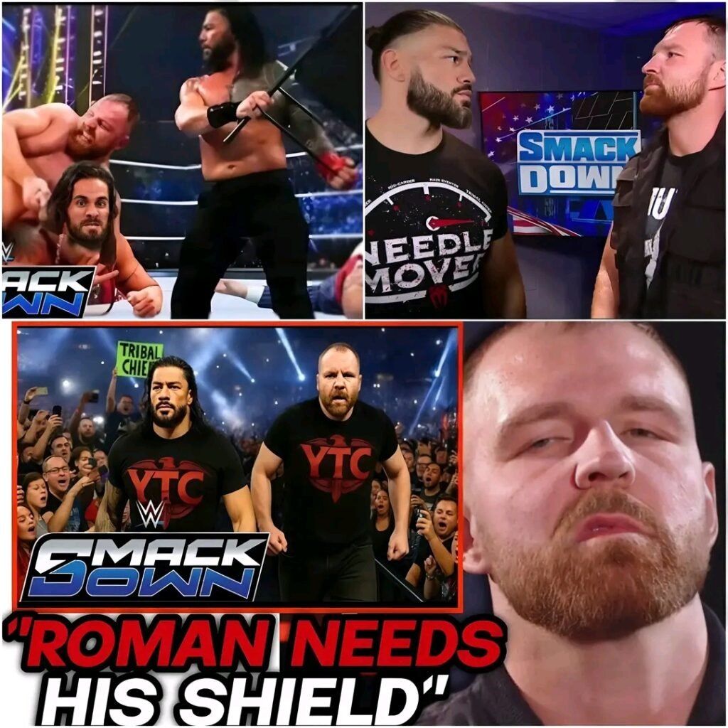 DEAN AMBROSE AND ROMAN REIGNS SHOCK WWE UNIVERS RETURN IN SHIELD GEAR SMACKDOWN LIVE SETH VOTED OUT