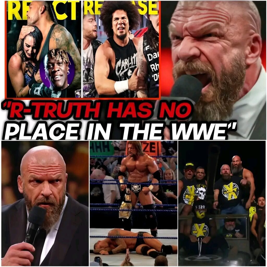 5 HOURS AGO! TRIPLE H ADDRESS THE RELEASE OF TOP WWE VERTERAN R-TRUTH AND CALITO! YOU WON’T BELIEVE