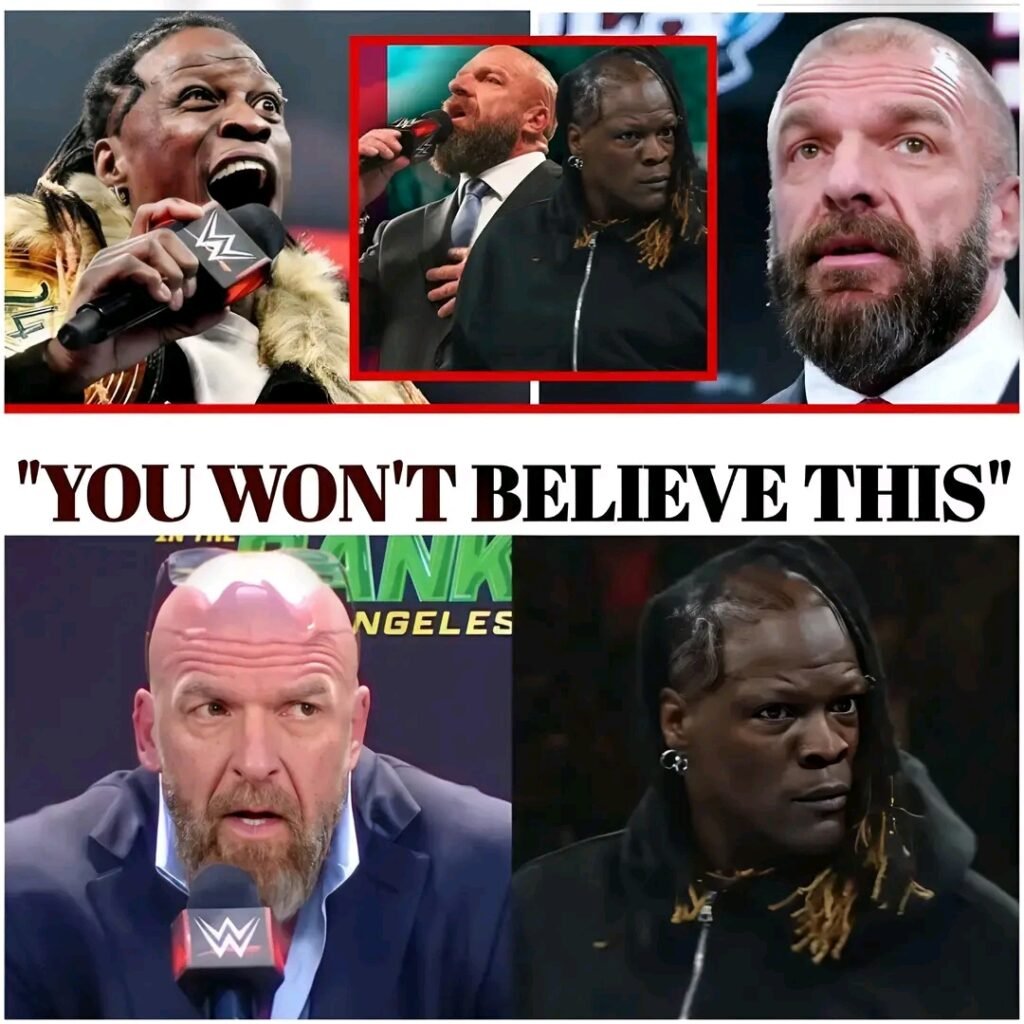 BREAKING NEWS‼️R-TRUTH JUST SHOCKED THE WWE UNIVERSE AS HE REVEALS WHY HE IGNORED TRIPLE H’S CALL