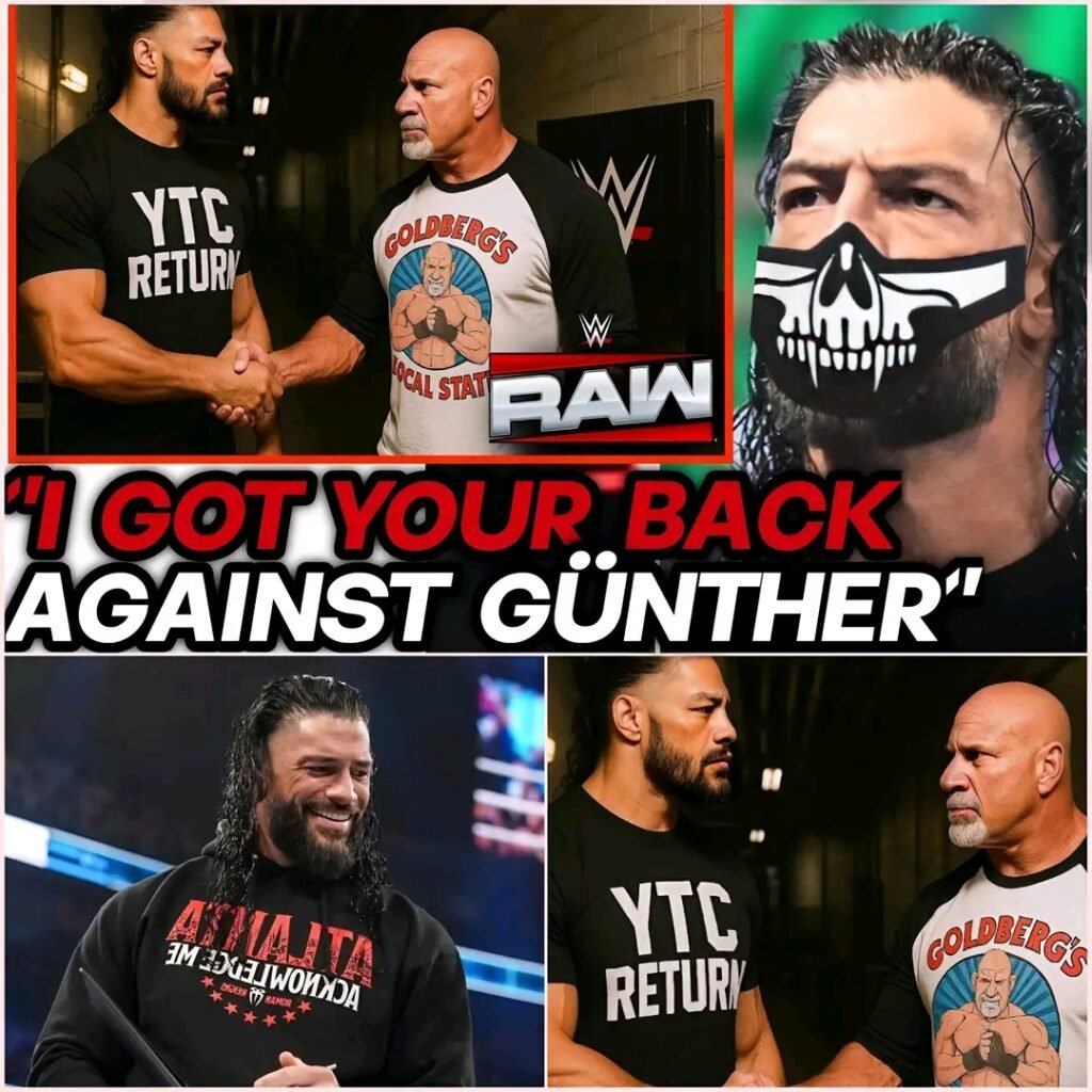 OTC OTC OTC! GOLDBERG MEETS THE OTC BACKSTAGE AND ASK FOR SECRET DEAL GÜNTHER IN BIG TROUBLE