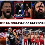 BLOODLINE REUNION‼️ROMAN REIGNS FINALLY RETURNS WITH JACOB FATU AND REUNITES WITH THE USOS BLOODLINE