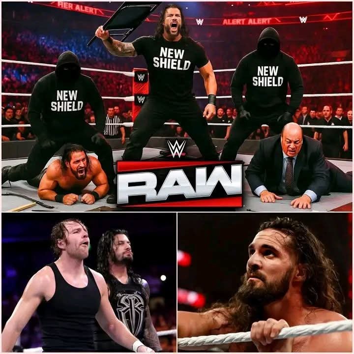 SHIELD REUNION!! ROMAN REIGNS RETURNS WITH NEW SHIELD TO DESTROY SETH ROLLINS AND PAUL HEYMAN!