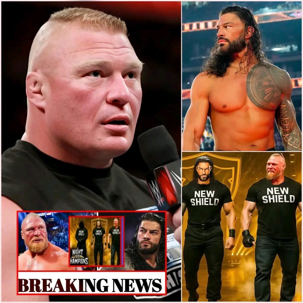 BROCK LESNAR IS BACK RETURNS AS OTC RIGHT HAND MAN TO DEFEAT SETH ROLLINS AT CLASH OF CHAMPIONS