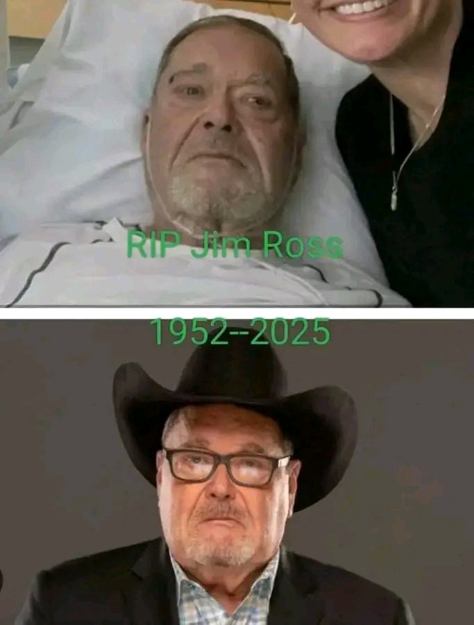 WWE Confirmed WWE Hall of Famer Jim Ross Passed Away 😭