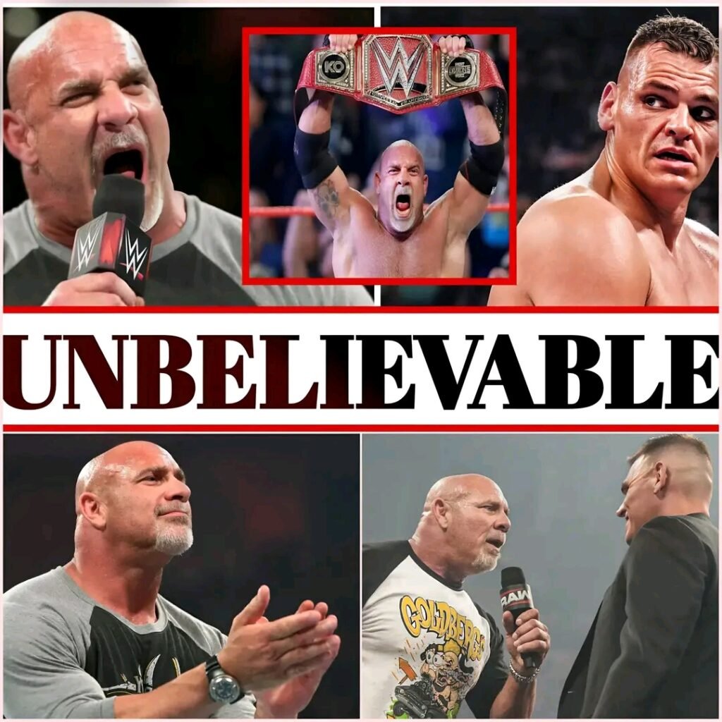 GOLDBERG JUST RAN THROUGH AND DESTROYED GUNTHER TO BECOME THE NEW WORLD HEAVYWEIGHT CHAMPION