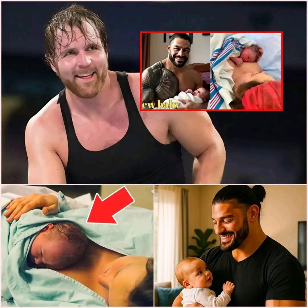 SETH ROLLINS AND JON MOXLEY PAY TRIBUTE TO ROMAN REIGNS FOR HIS NEWBORN CHILD