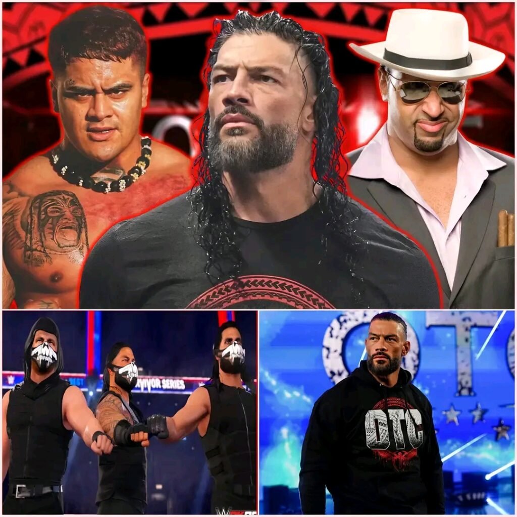 THE TRIBAL CHIEF ROMAN REIGNS RETURNS WITH 4 NEW BLOODLINE SHIELD MEMBERS