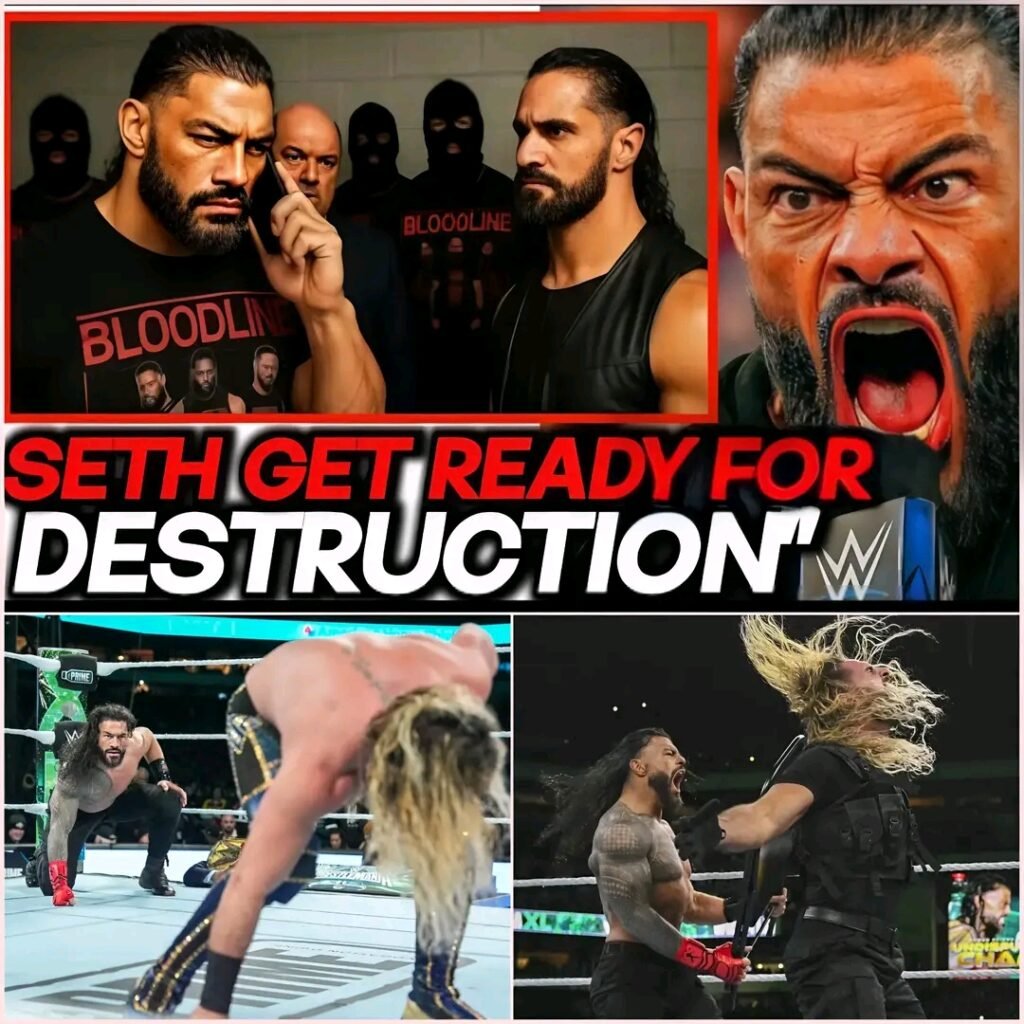 BREAKING NEWS: ROMAN REIGNS’ SECRET PHONE CALL PLAN TO DESTROY SETH ROLLINS’ EMPIRE!