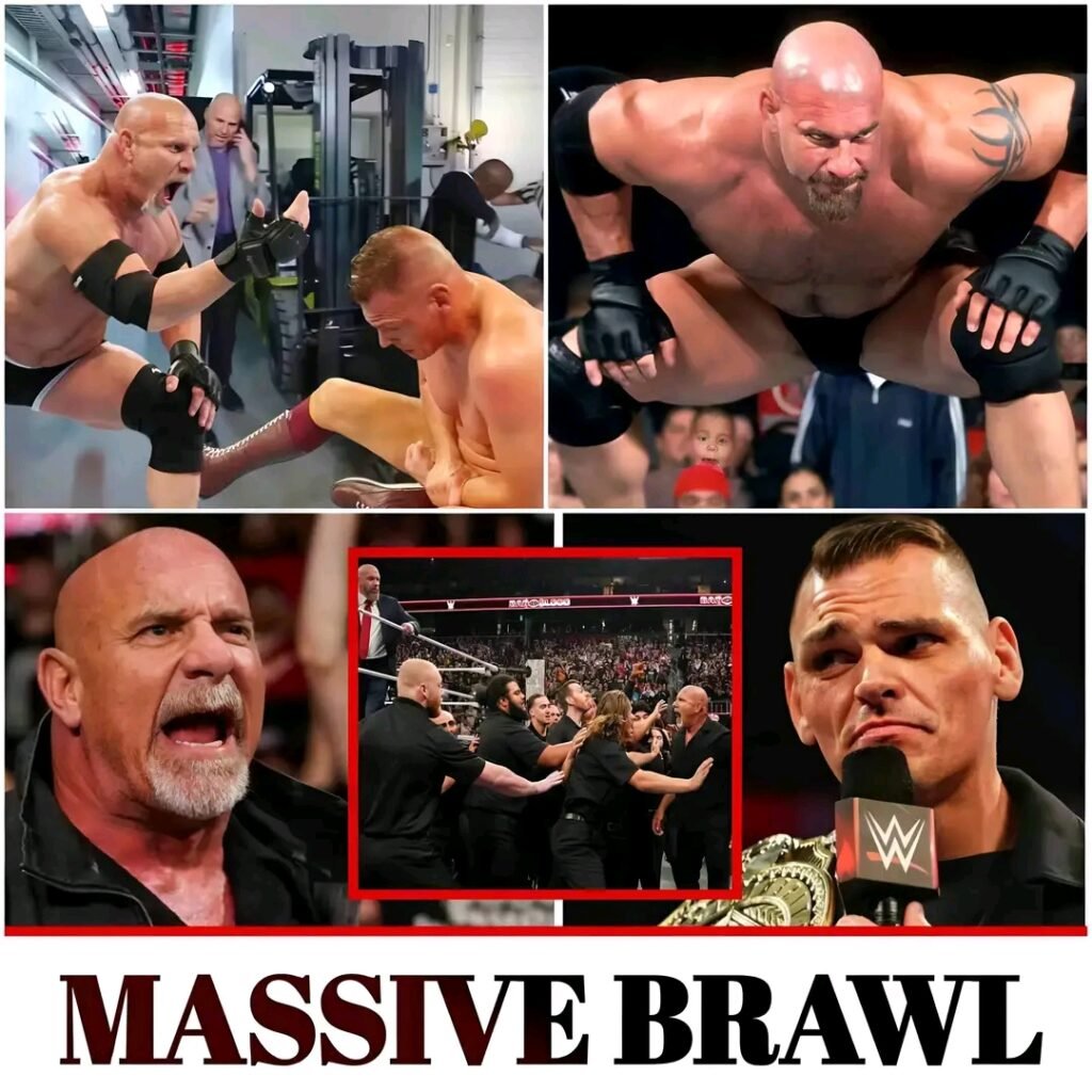 UNBELIEVABLE‼️GOLDBERG ALMOST DESTROYED GUNTHER IN AN UNBELIEVABLE BRAWL😱SECURITY NEEDS TO STOP HIM