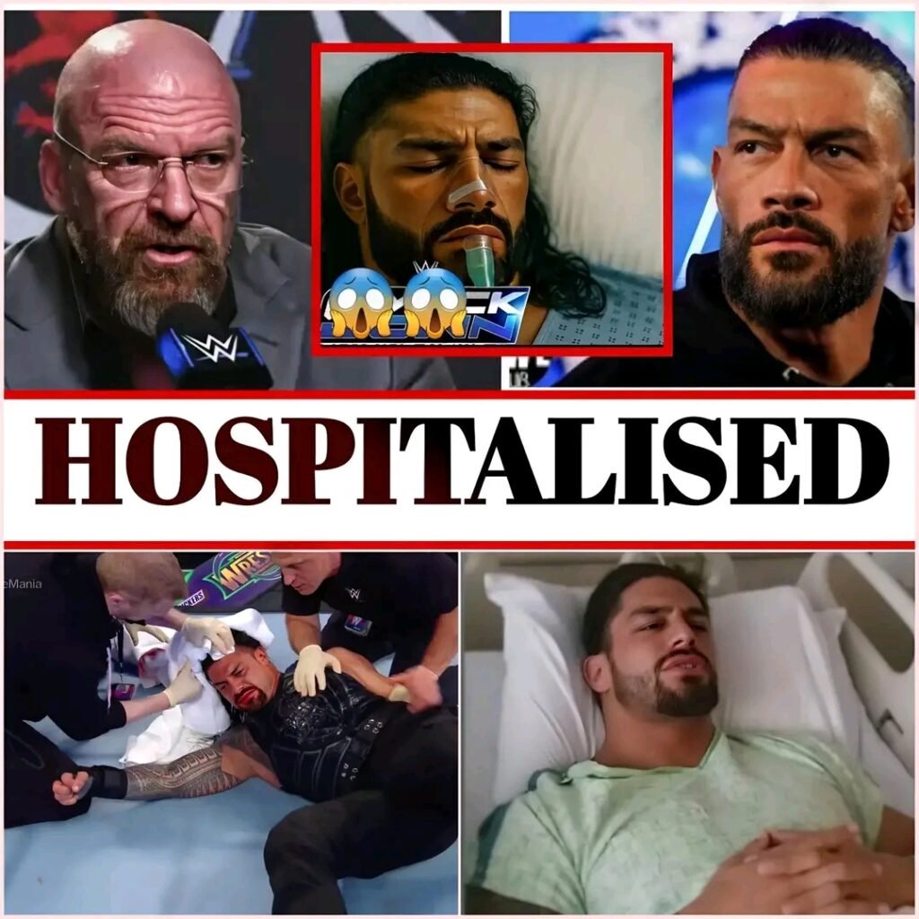 BREAKING NEWS‼️THE TRIBAL CHIEF ROMAN REIGNS ADMITTED IN THE HOSPITAL AFTER INSANE OCCURRENCES