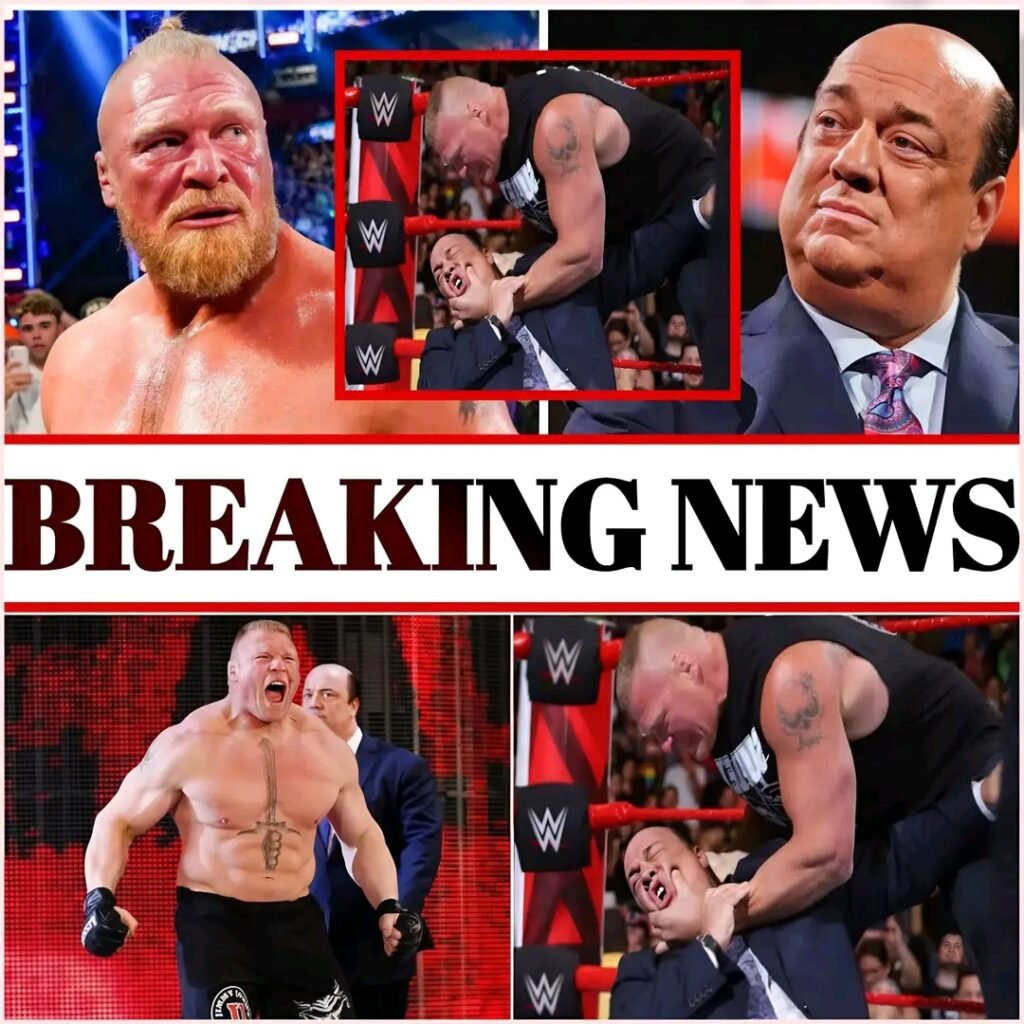 BREAKING NEWS‼️BROCK LESNAR RETURNS AND DID THIS TO PAUL HEYMAN FOR THIS REASON YOU WON’T BELIEVE