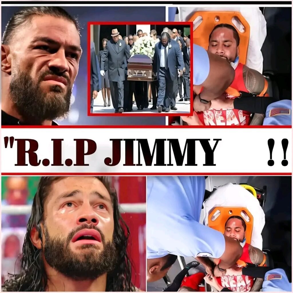EMOTIONAL SHOCK 💔 ROMAN REIGNS BREAKS DOWN LIVE ON AIR AFTER JIMMY USO’S TRAGIC D£@TH ON SMACKDOWN!