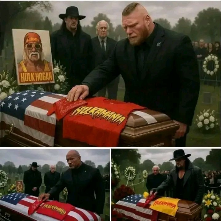 ROMAN REIGNS AND TRIPLE H PAY THEIR LAST TRIBUTE TO HULK HOGAN AFTER TRAGIC PASSING AT 71