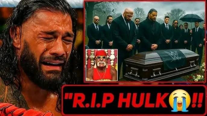 ROMAN REIGNS AND TRIPLE H PAY THEIR LAST TRIBUTE TO HULK HOGAN AFTER TRAGIC PASSING AT 71
